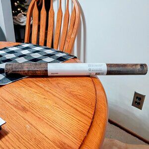 Log Cabin Brown Vinyl Peel & Stick Wallpaper Roll (Covers 30.75 Sq. Ft.)